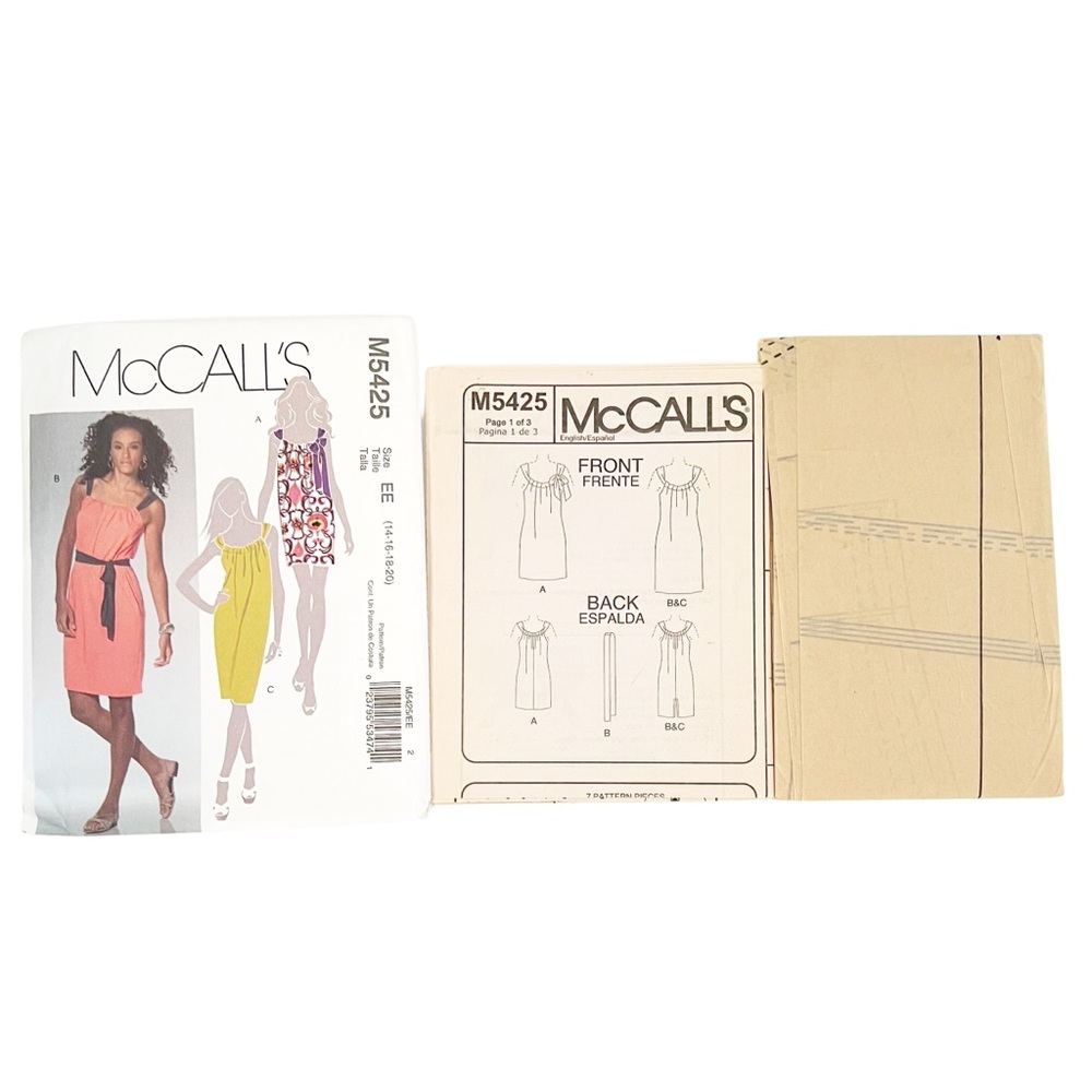 McCall’s Sewing Pattern 5425 - Picture 3 of 3